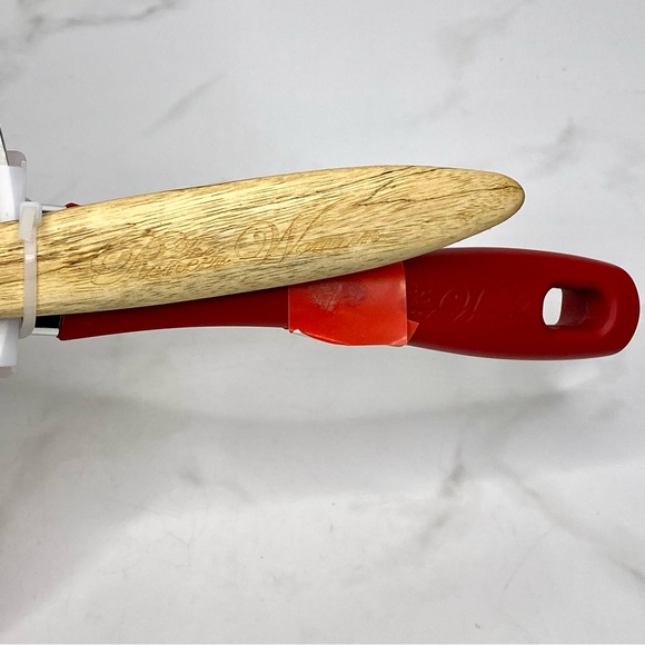 Nonstick Red Frying Pan & Spoonula Set - Picture 6 of 10